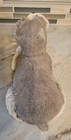Schnauzer Dog Figure Statue Sandicast 1982 playful life-like hand cast & painted — photo 3