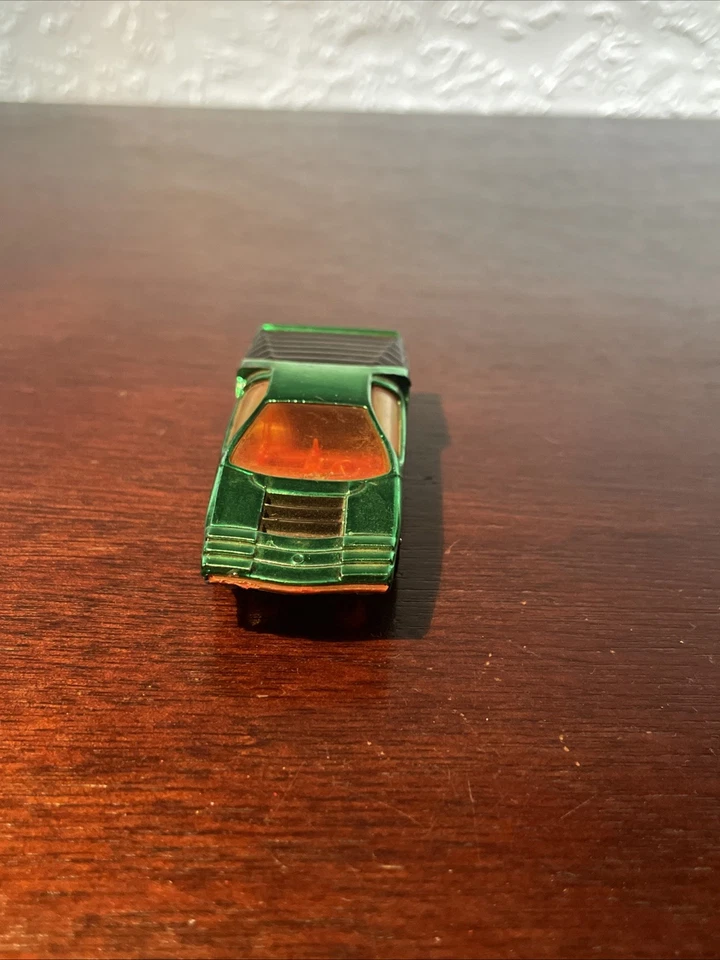 Vintage 1970's CORGI ROCKETS ALFA ROMEO "CARABO" BERTONE Metallic Green - Image 2 of 4
