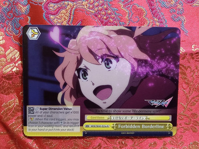 Forbidden Borderline WEISS SCHWARZ Premium Booster Macross Delta MDE/SE45-e23a
