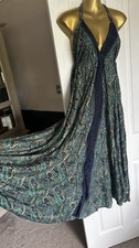Indian Magic Dress Art Silk Size 8-16 New Festival Ibiza Boho Hippy Summer