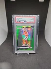 2024 Prizm Bo Nix #309 Neon Green Pulsar Psa 10
