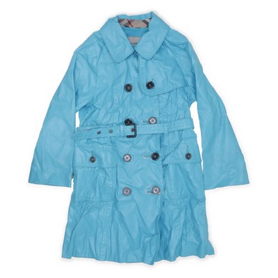 Burberry, Regenmantel, Mädchen, Größe: 98, model: b06381, Blau #Hoq