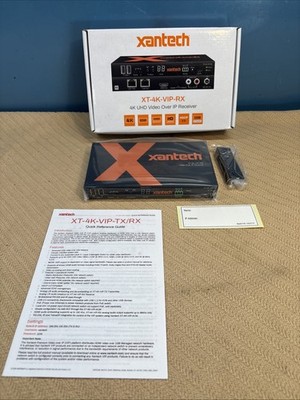 Xantech 4K UHD Video Over IP Transmitter XT-4K-VIP-RX