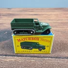 Matchbox Army Half Track M3 Personnel Carrier No 49 Green Excellent Lesney Box