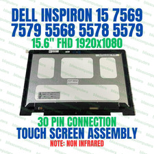 Dell OEM Inspiron 15 5578 5568 15.6" Touch screen FHD LCD Panel HD-Cam C6WN9