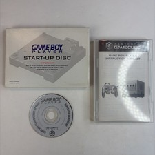 Clean Game Boy Player Game Cube Disc  Case, Sleeve, Manual, Tested  Working