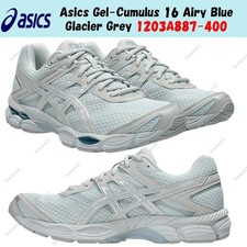 Asics Gel-Cumulus 16 Airy Blue Glacier Grey 1203A887-400 Men's Size
