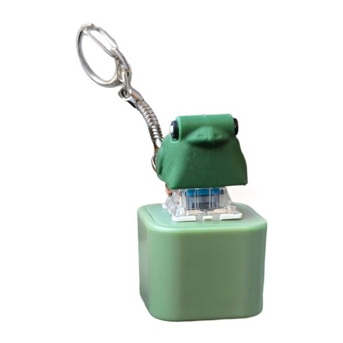 ABS Frogs Sensory Fidgets Press Button Keychains Stress Relief Tool For ...