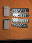 36 One Ounce Silver Coins.  19 Buffalo Nickel Coins And 17 American Eagle Coins.
