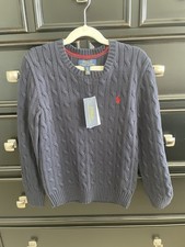 Ralph Lauren Boys Cable Knit Sweater Size 8