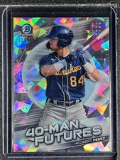 Perez, Hedbert - 2021 Bowman Chrome - 40 Man Futures - 119/150