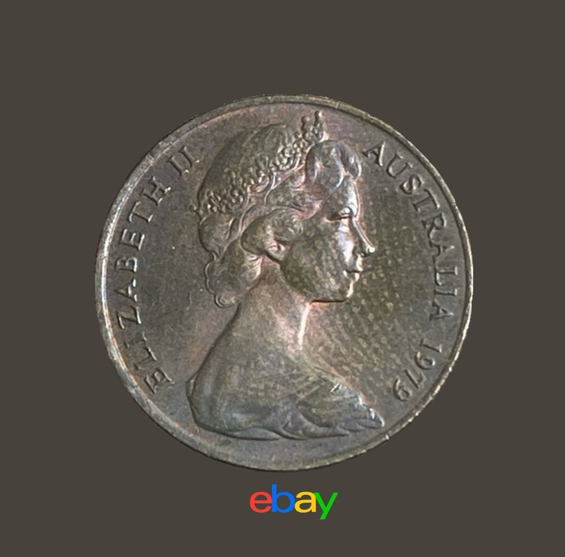 1979 Australia 10 Cents Queen Elizabeth 2  Coin