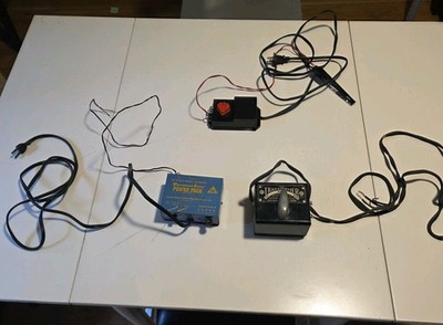 3 TRAIN TRANSFORMERS - Thunder Land Power Pack, DC Track, Mar 120-139 Voltd 1209