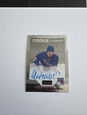 2020/21 OPC Platinum Alexis Lafreniere Base Autograph New York Rangers 🔥