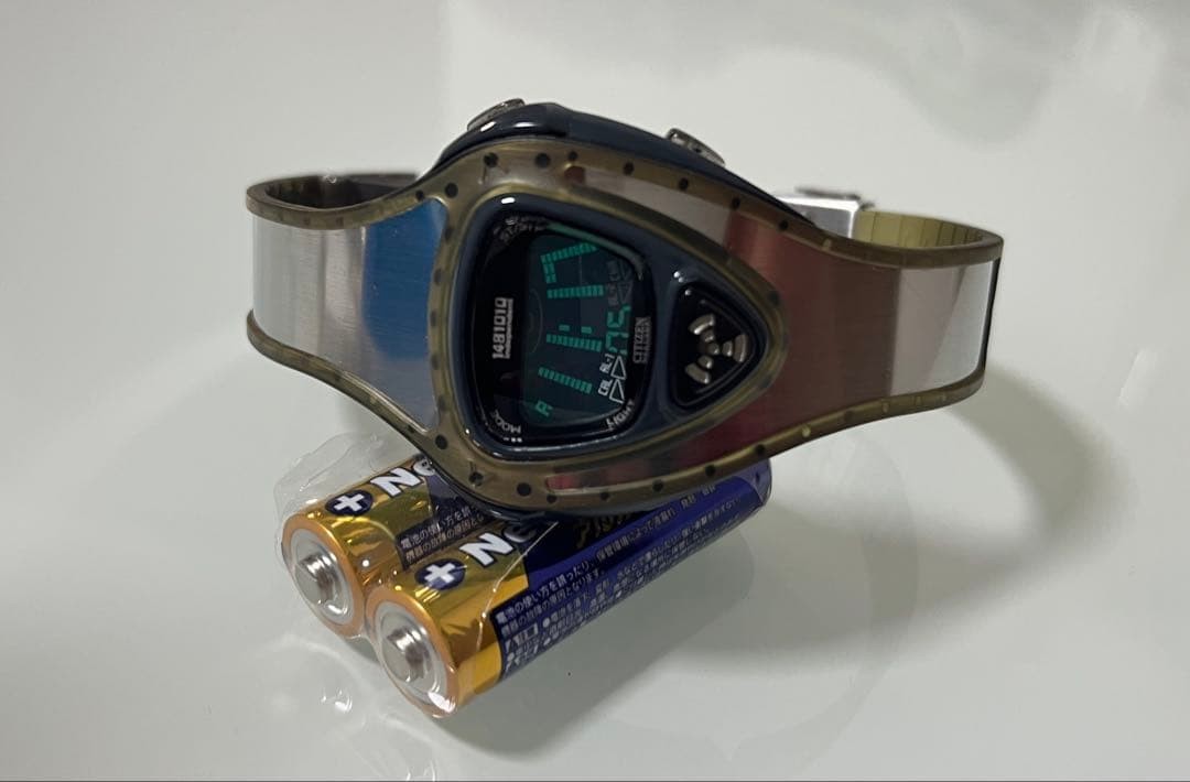 時計 90s CITIZEN C351 1481010 Independent y2k CITIZEN Independent 1481010 Watch 90s Y2K - Gem
