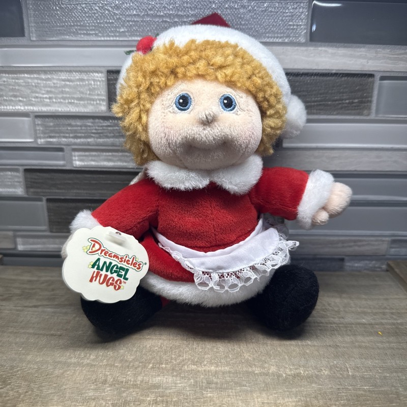 Retired Dreamsicles Angel Hugs Mrs. Santa Claus Stuffed Plush Toy With Tag