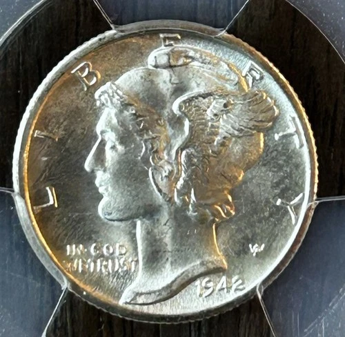1942-D 10C Mercury Dime MS66 FB ~ 26051
