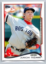 Junichi Tazawa 2014 Topps Boston Red Sox 131