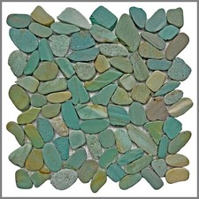 1 Kieselstein Mosaikfliesen Matte K-574 - Naturstein Fliesen Stein-mosaik Herne