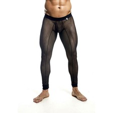 Mob - Black Clear Tights for Men Size M