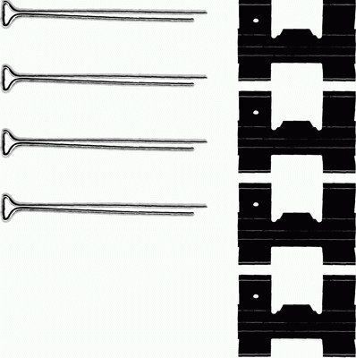 Front Brake Pad Accessory Kit Fits Ford Land Rover Rover Triumph Mintex MBA951