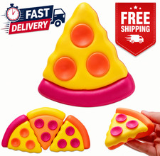 Squishy Squeeze Pizza Toys, Ultra Soft Slow Rising Squishies, Stress Relief