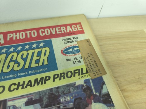 National Dragster 1983 NHRA Drag Racing Lot Of 5 Newspaper - Bild 4 von 11