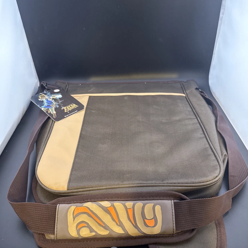 Legend of Zelda Breath of the Wild Sheikah Slate Satchel Messenger Laptop Bag - Image 2 of 4