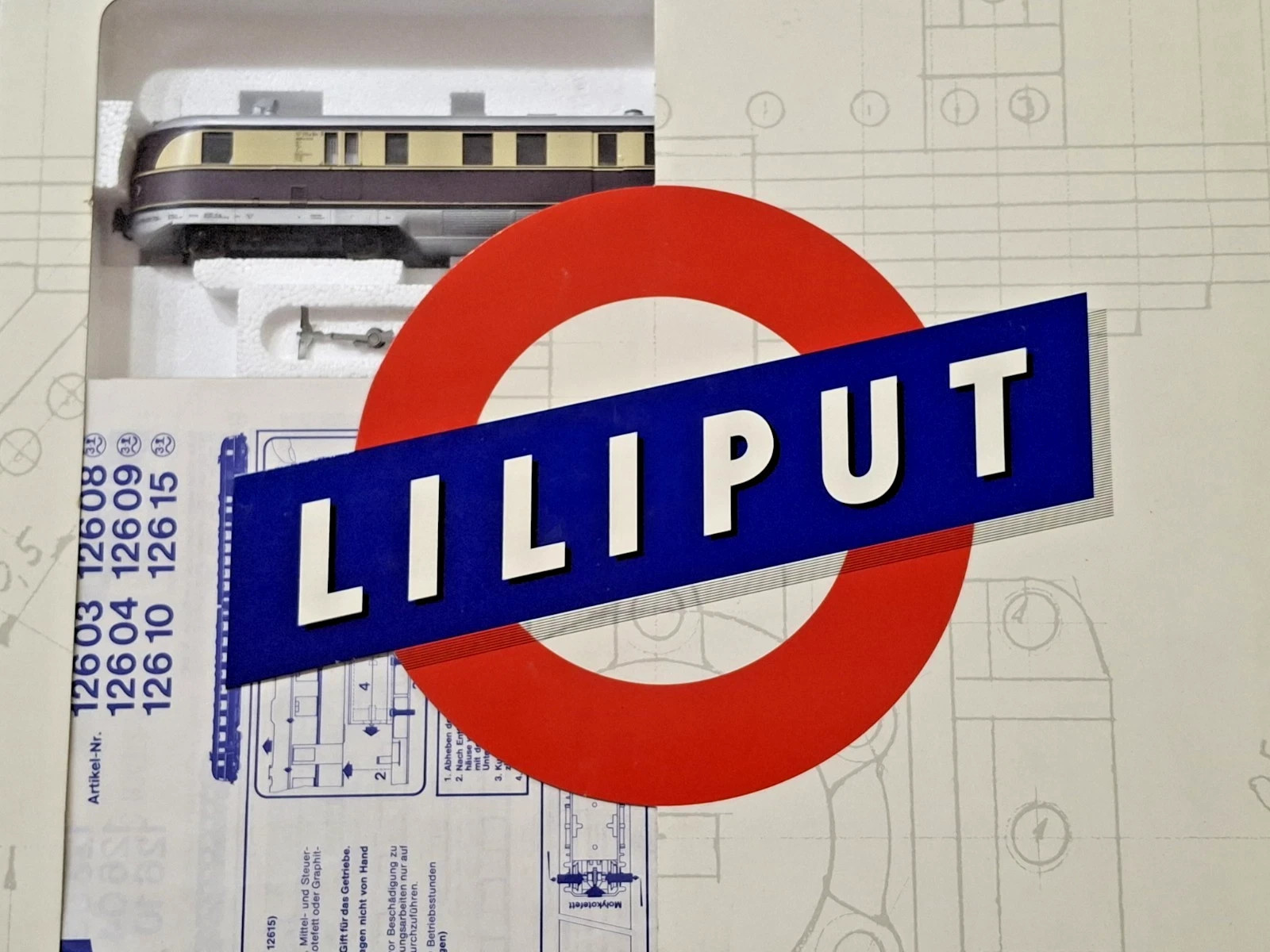LILIPUT 126 02 BR SVT 137 DRG SCALA H0 1/87