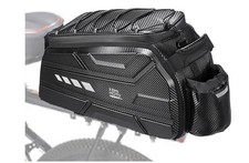 Borsa portapacchi posteriore bici guscio rigido capacità 15L KEMI MOTO NUOVA