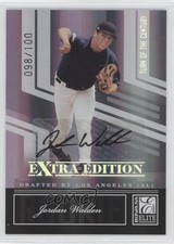 2007 Donruss Elite Extra Edition 98/100 Jordan Walden #109 Auto 9bw