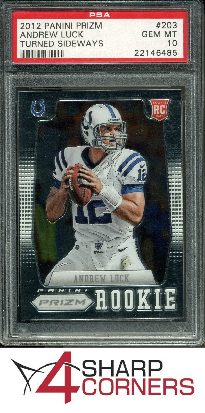 Andrew Luck Panini Prizm #203 Base
