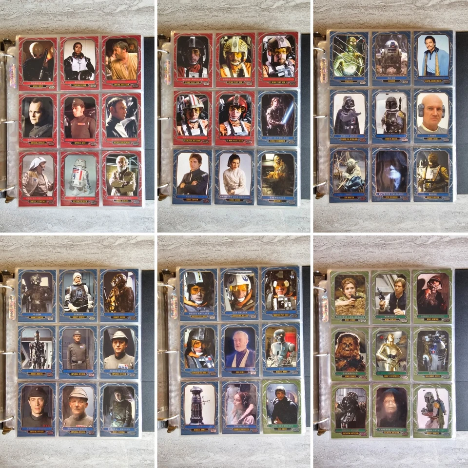 Juego de 1 cartas Star Wars Galatic Files Series 2012 con tarjeta de boceto de Adam Talley Foto 4 de 4