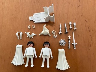 Playmobil 3664 Color Spielekiste Nr.5 König und Hoffnarr Mittelalter Ritter RaR