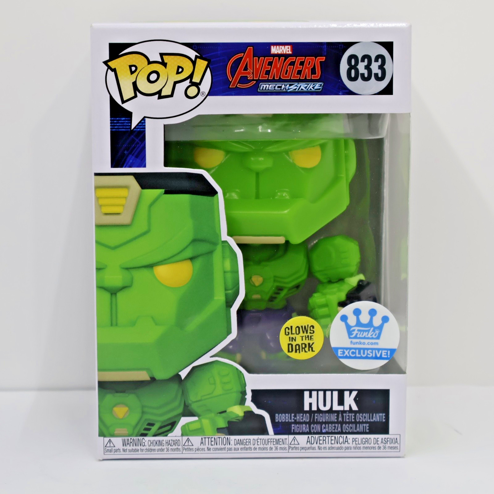En Oferta Funko Pop! Vinyl: Marvel - Hulk (Glows In The Dark) - Funko (Exclusive) #833