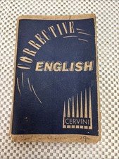 Holy Cross College Corrective English August Cervini Rare 1942 Amsco Publication