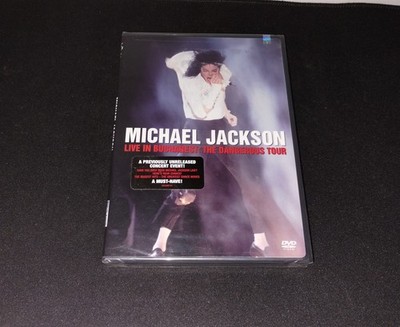 BRAND NEW MICHAEL JACKSON LIVE IN BUCHAREST THE DANGEROUS TOUR DVD A6182