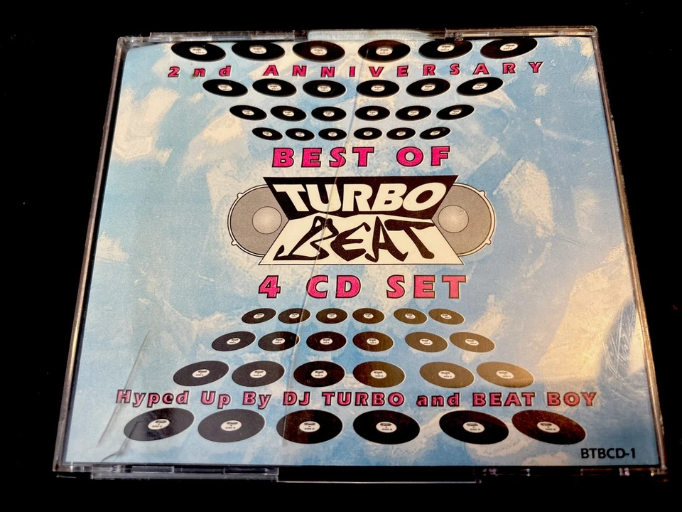 Best Of Turbo Beat-2nd Anniversary-Various Artists 4 CDs-Rap HipHop Dance House - Image 2 of 4