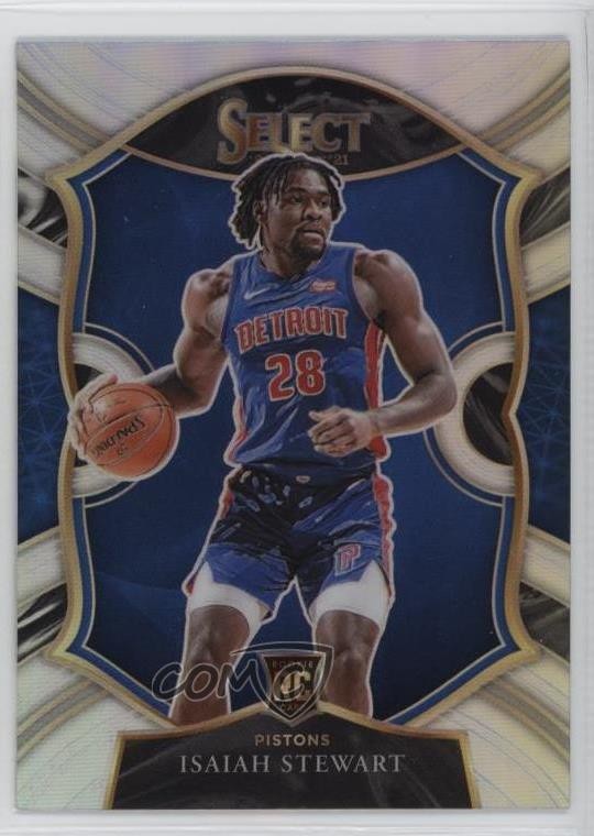 2020-21 Panini Select Concourse Silver Prizm Isaiah Stewart #76 18vm