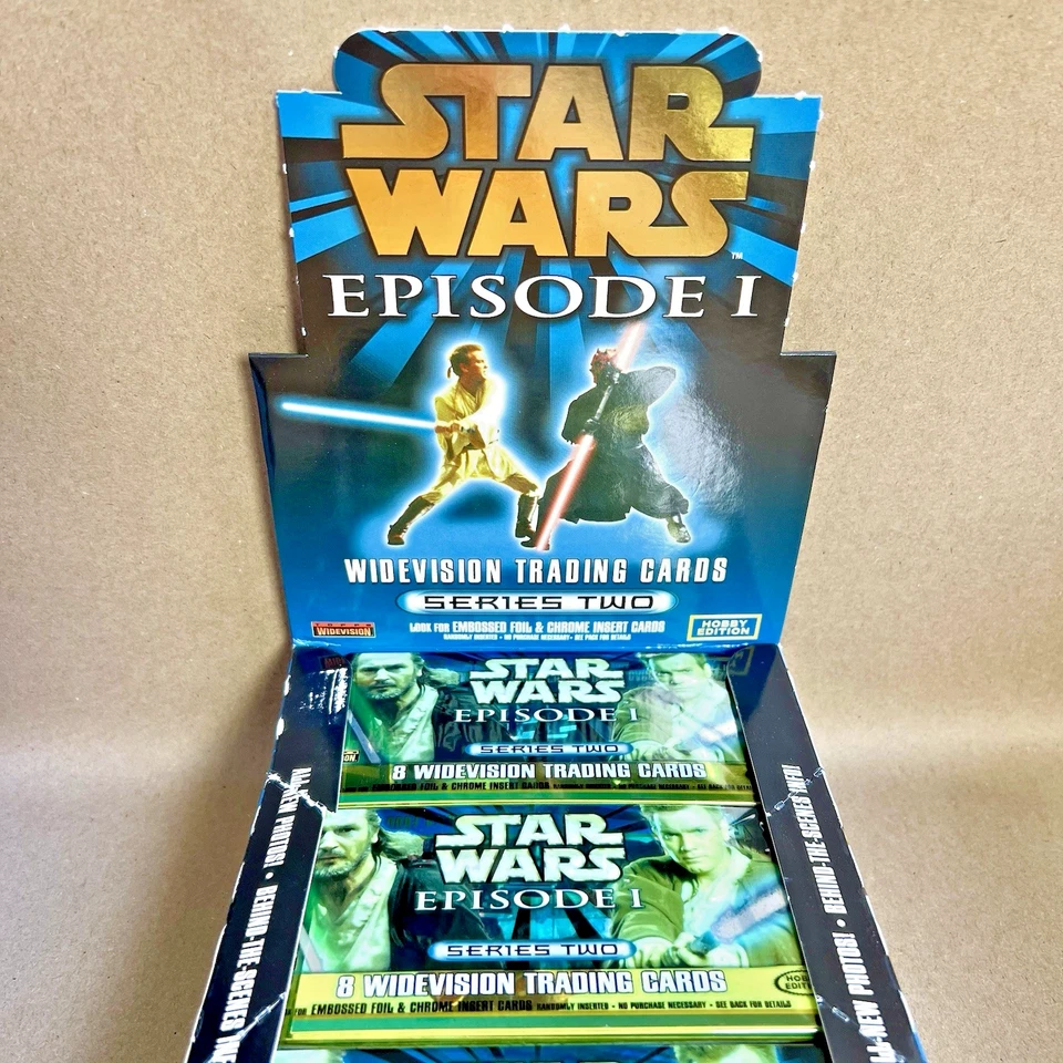 Star Wars Episode I Serie 2 Hobby Edition (1999) Trading Cards Booster - Topps - Bild 2 von 4