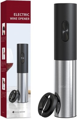 Electric Corkscrew, Automatic Wine Oven, Battery Operated Motorised Wine Sque...