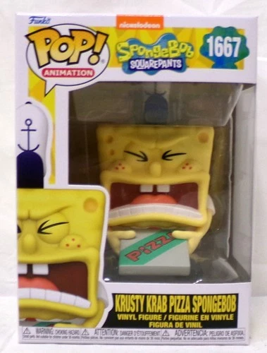 Funko Pop! 2024 Animation SpongeBob SquarePants 1667 Krusty Krab Pizza SpongeBob