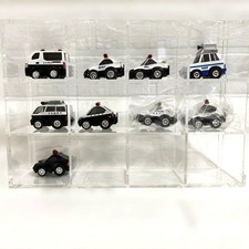 ChoroQ available police car vehicle set of 9 Minicar