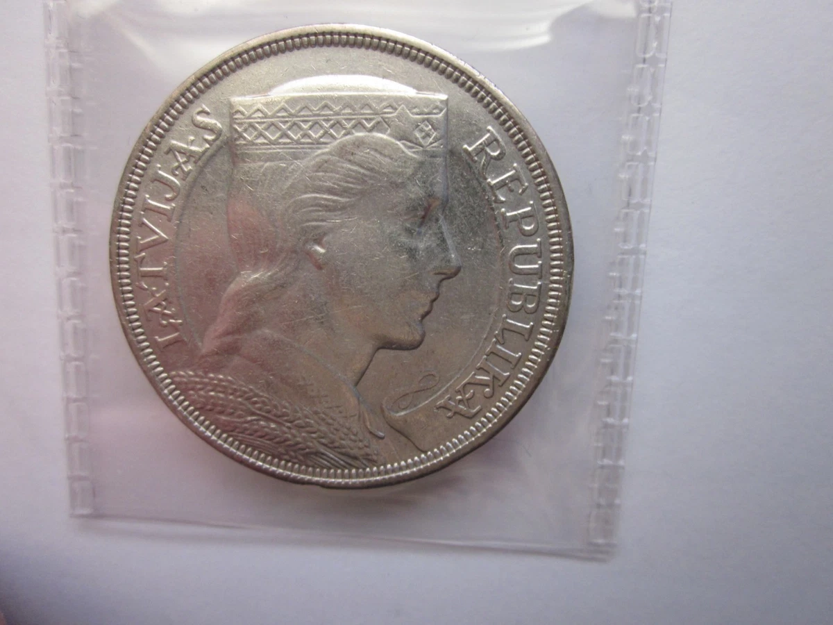 Silver 1929 Year Estonian, Latvian & Lithuanian Coins for sale | eBay