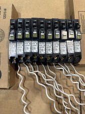  10x Square D QO120CAFI 20A 1-Pole 120V Plug-On Circuit Breakers PigTail NTO