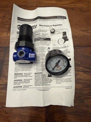 Campbell Hausfeld Mini Pressure Regulator (MP5184) Standard