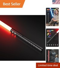Dueling Lightsaber for Kids Adults, Light Sword Toy with 20 RGB Colors 4 FX S...