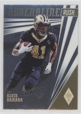 2019 Panini Phoenix Adrenaline Rush Alvin Kamara #18 1az7