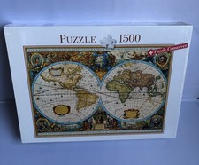 Blatz 1500 Teile Puzzle Historische Weltkarte