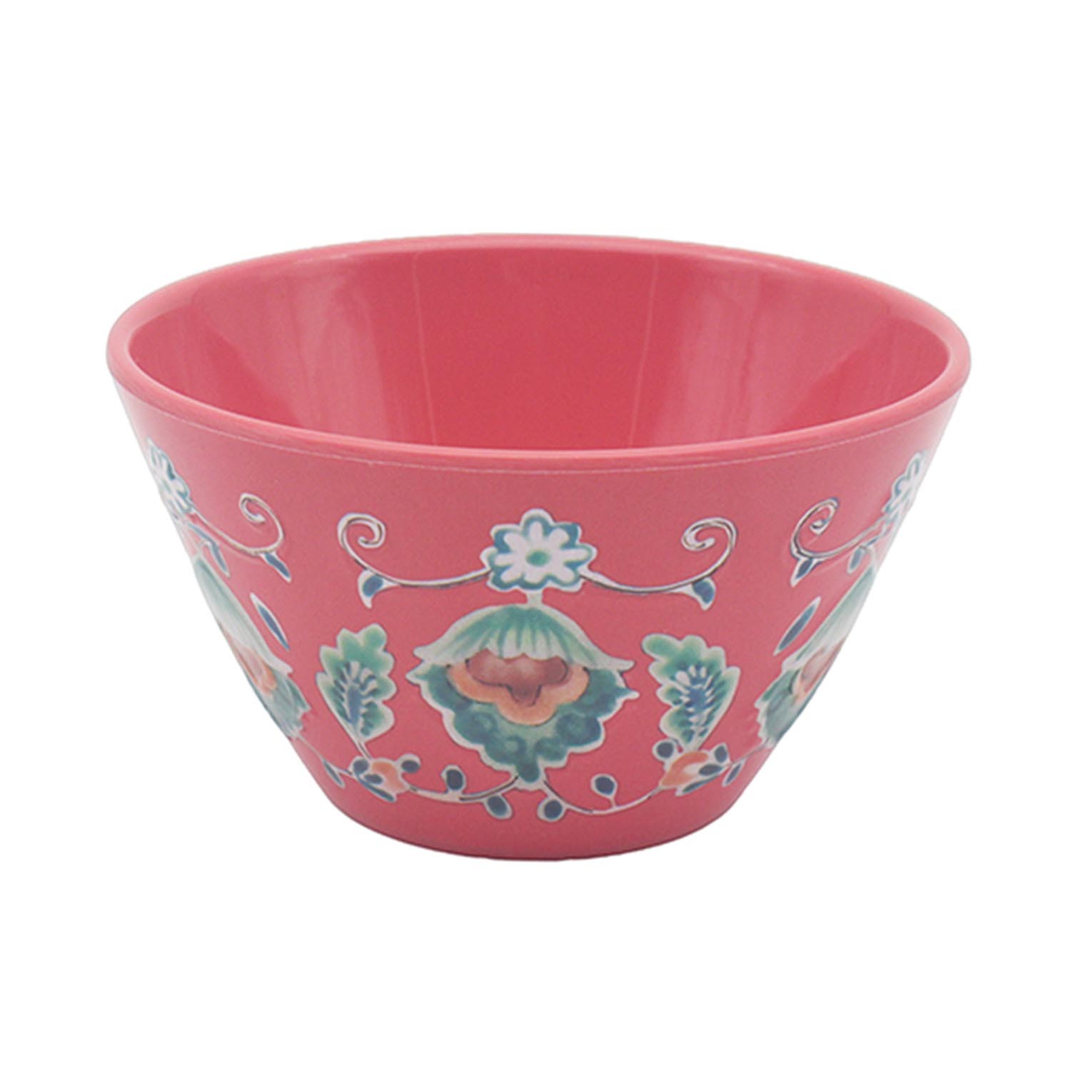 Melamine Soup Bowl 14cm Red Plate Tuscany Bohemian Bohemian Design